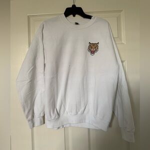 White Crewneck Cincy Bengals Sweatshirt